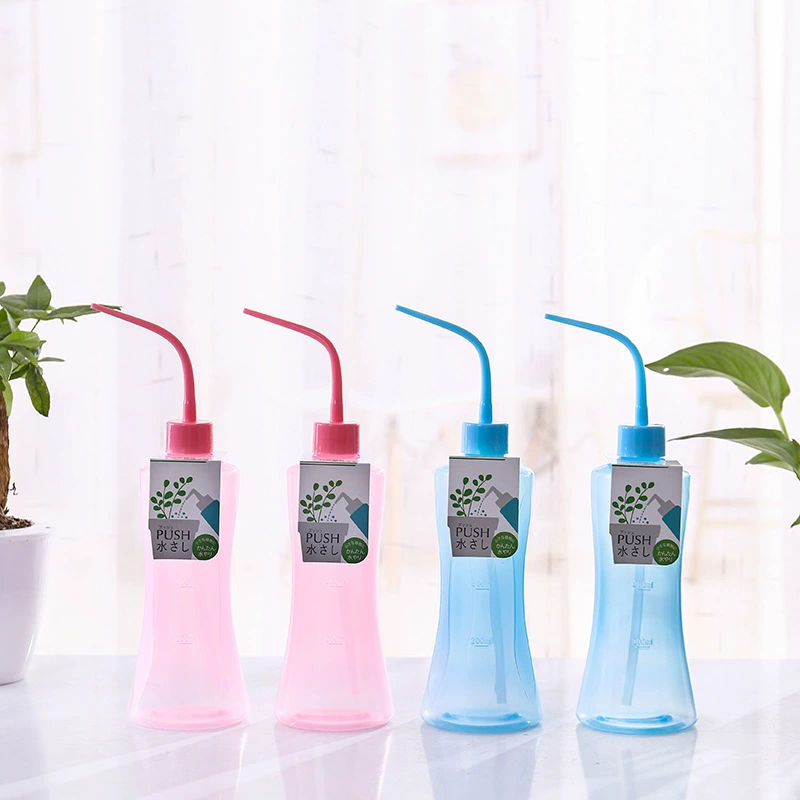 500 мл мясистый полив чайник с острым горлом чайник сжимаемого типа небольшая насадка чайник завод Полив горшках садовые инструменты