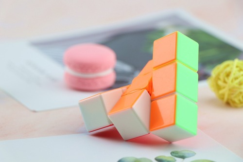 Yongjun 133 Colored Magic Cube YJ-133 Upgraded Asymmetric Alien Cube, Intelligent Educational Toy