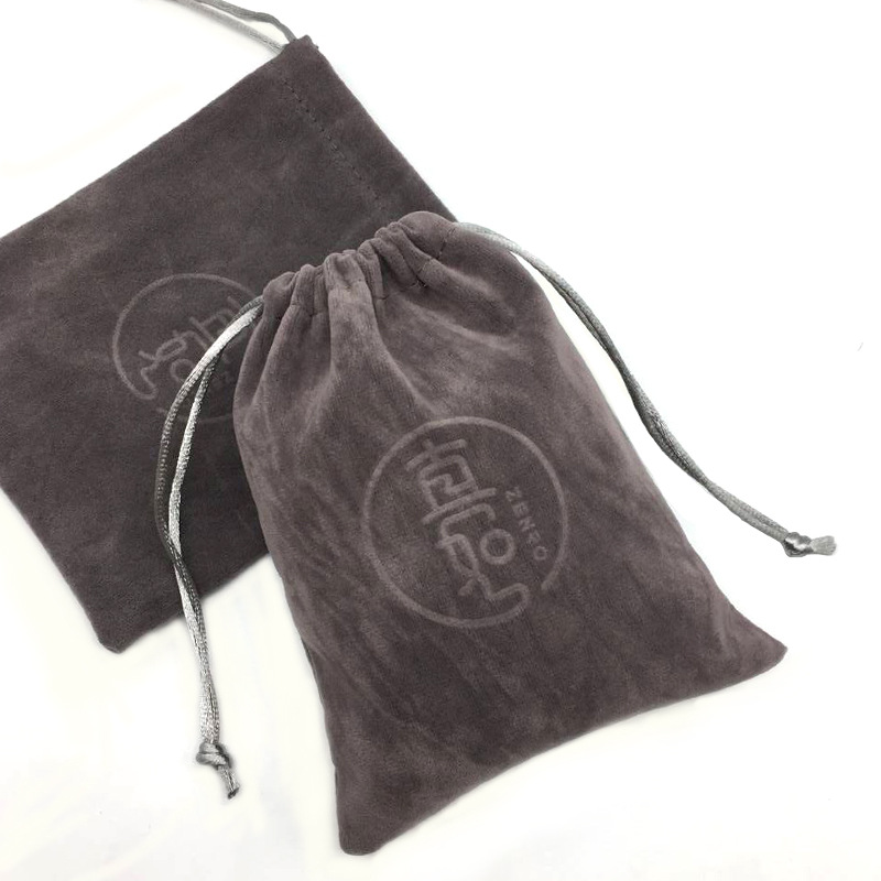 大量生产抽绳绒布袋珠宝首饰收纳袋配件文玩首饰绒布袋束口包装袋