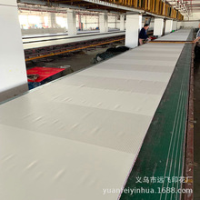 厂家加工600D喷水花瑶箱包收纳包匹布整卷布料胶浆金粉丝网印花厂