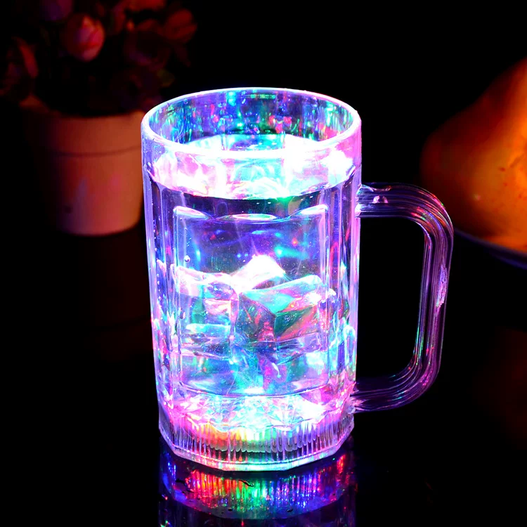 Induction colorful tea cup, flashing helicopter, wineglass for party, wholesale