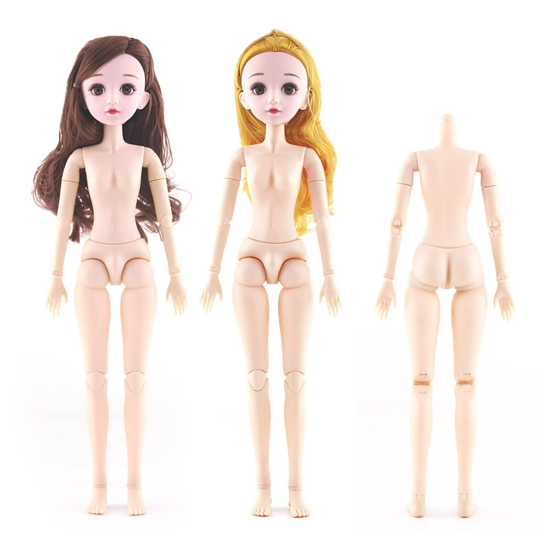 Новый Синьи 42 см кукла BJD с макияжем Бада голый детский тело девочка многосоединительная 4D настоящие ресницы