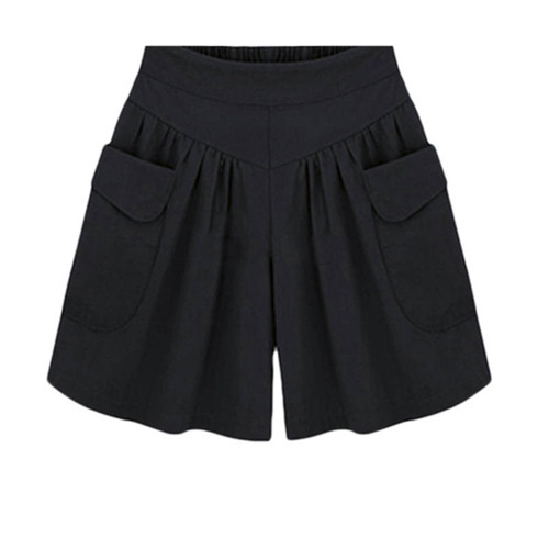 European and American Summer Plus Size Plus Size Women's Clothing Fat mm Wide Leg Shorts Women's 100kg Sister Versatile Hot Pants Culottes Women's Summer European and American Summer Plus Size Plus Size Women's Clothing Fat mm Wide Leg Shorts Women's 100kg Sister Versatile Hot Pants Culottes Women's Summer