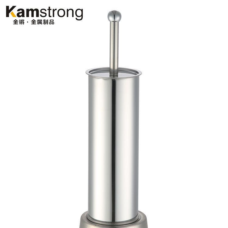 Factory Direct Supply, Cross-Border Supply, Household Cleaning Products, Bathroom Stainless Steel Toilet Brush Set Without Dead Corners