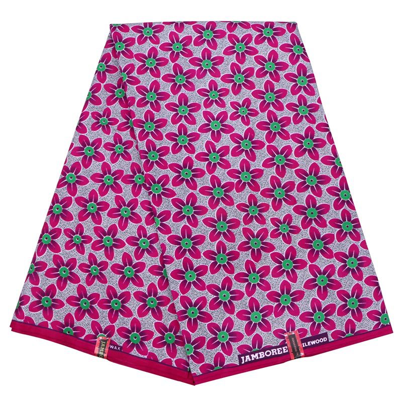 现货批发涤纶非洲蜡染布非洲印花面料African wax fabric工厂供应