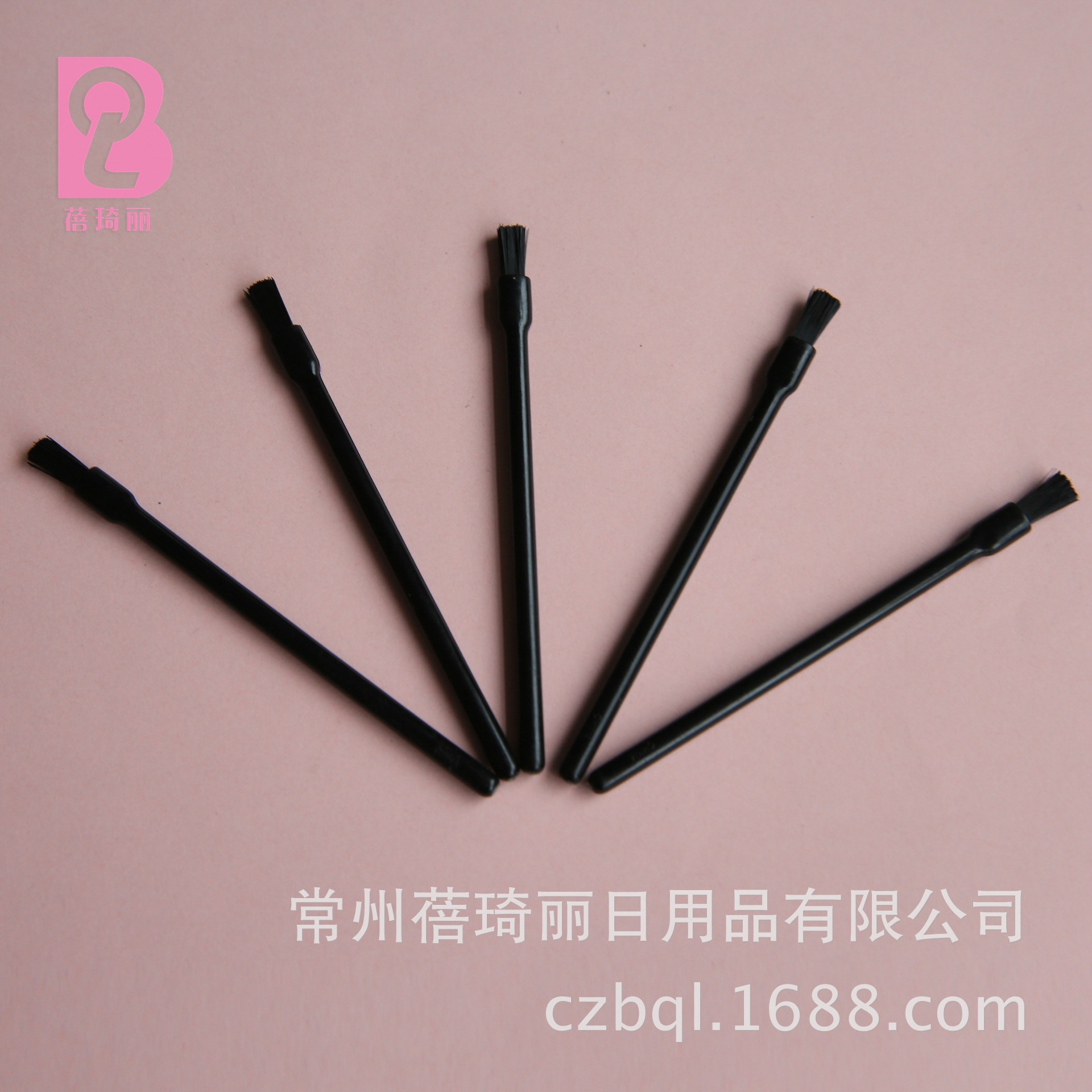 Cepillo de labios de pelo de nylon plano desechable cepillo de labios de plantación de pelo de boca plana cepillo de cejas cepillo multifuncional desechable herramienta de maquillaje