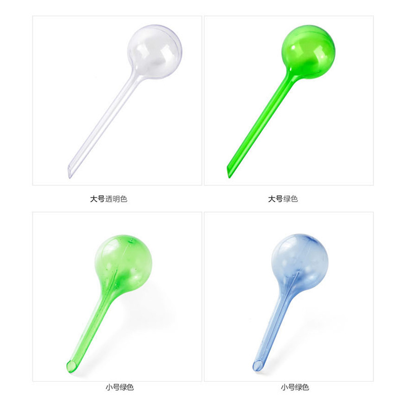 Gardening irrigation tool automatic circular watering device watering pot lazy people's household plastic imitation glass flower watering