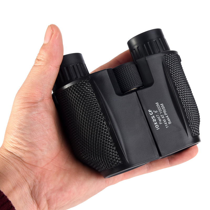 Maifeng 10x25 Small Telescope High Magnification HD Reverse Paul Portable Low Light Night Vision Binoculars_voghion.com