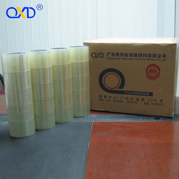 透明封箱胶带 宽48mm*长100y*厚50mil 绝不易断 防爆箱 包装胶带