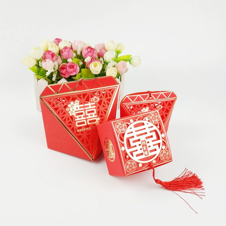 Новая коробка конфет в китайском стиле, креативная Большая бронзовая Свадебная сумка в китайском стиле, свадебные принадлежности в наличии оптом