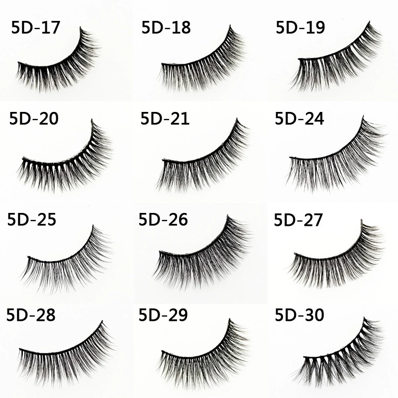 Lengthening three dimensional false eyelashes, 3D