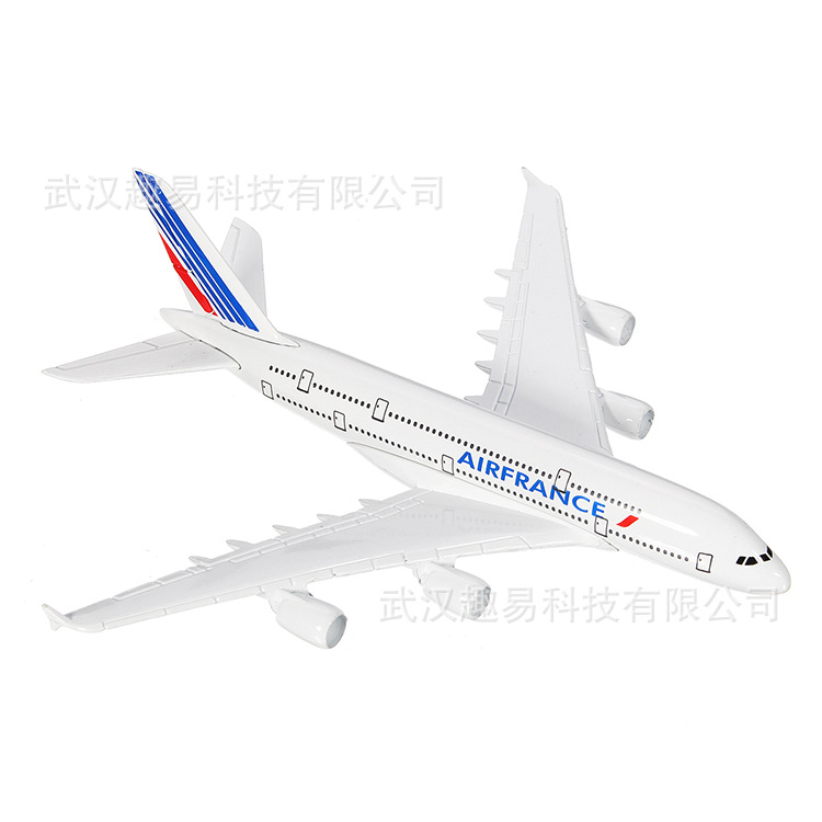 1:400 aviones de aviación civil modelo de aleación internacional Airbus modelo de avión de simulación oficina modelo de avión adornos