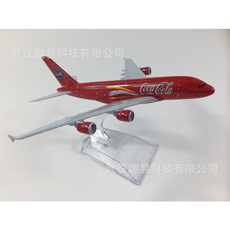 1:400 aviones de aviación civil modelo de aleación internacional Airbus modelo de avión de simulación oficina modelo de avión adornos