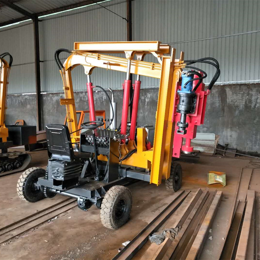 高速护栏打拔桩机 高速护栏打拔桩机企业 高速护栏打拔桩机厂家