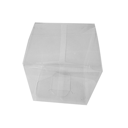 General packaging PET PP PVC transparent plastic packaging box for long-term supply, 4-15cm square wholesale