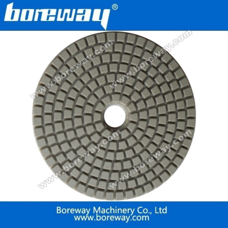 125mm方格面金刚石磨料大理石水磨片 大理石用金刚石水磨片