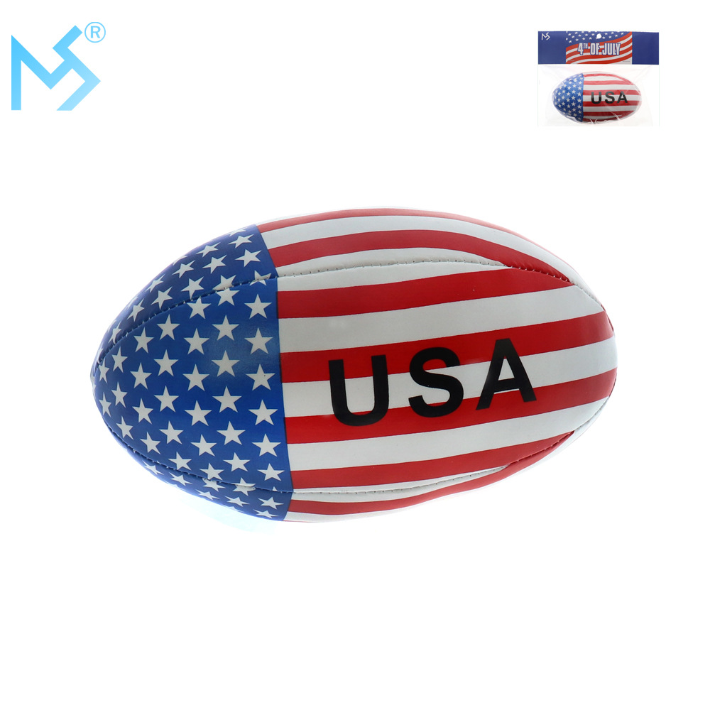 American Flag PU Rugby Grip Ball Vent Ball Pressure Ball Kidsren's Sports Ball Toy