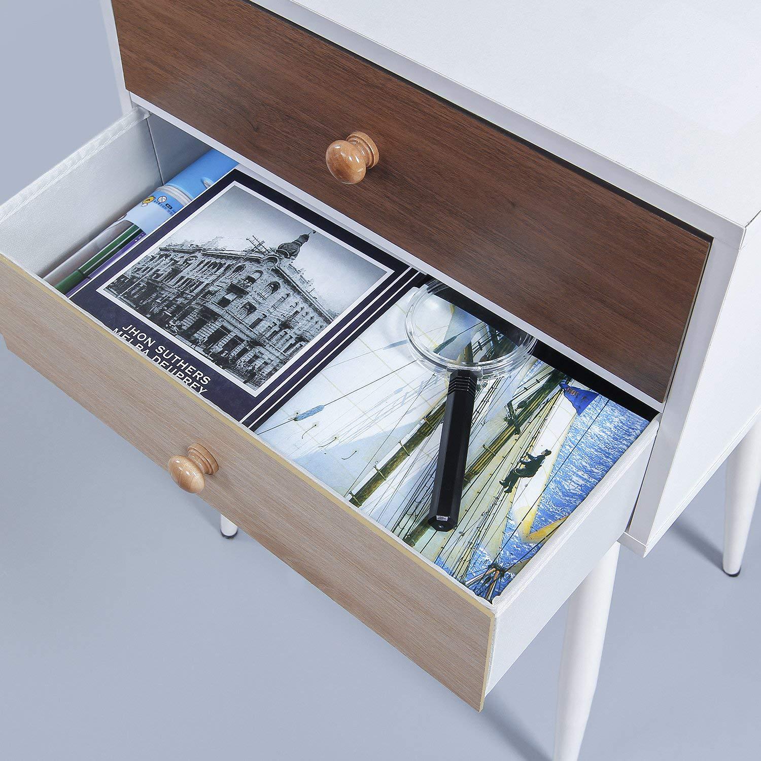 Simple mesita de noche dormitorio pequeño Gabinete moda mesita de noche armario Fuente de la fábrica