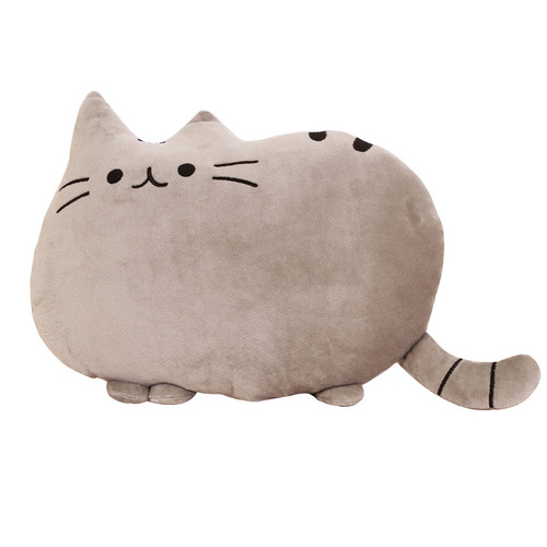 Creative home decoration sofa bedside cushion, cat pillow, big-faced cat cartoon biscuit cat pillow