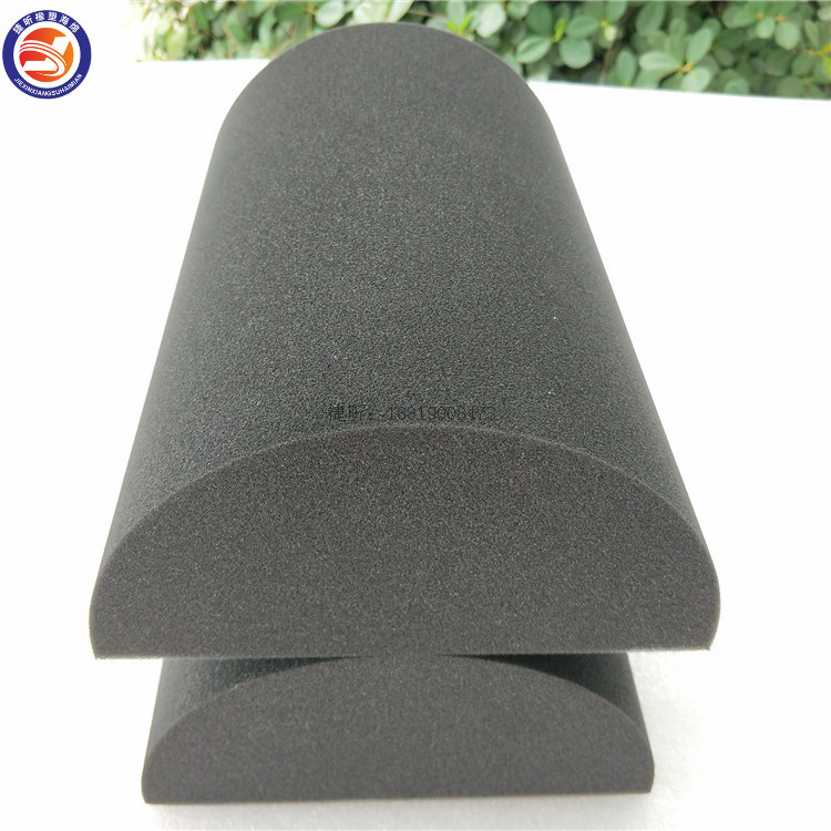 30cm高回弹松软半圆柱枕 服装皮革填充海绵枕头 按摩椅填充海绵