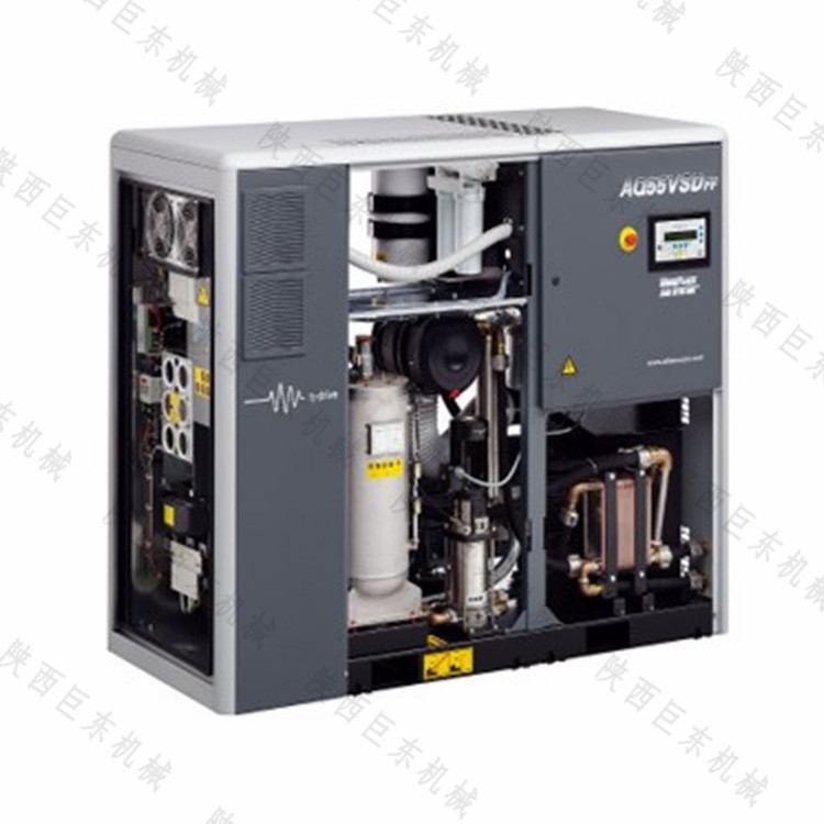 陕西西安阿特拉斯科普柯AQ37-10.8(60Hz)水冷无油喷水螺杆压缩机