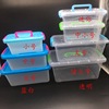 Plastic handheld board game, toy, storage box