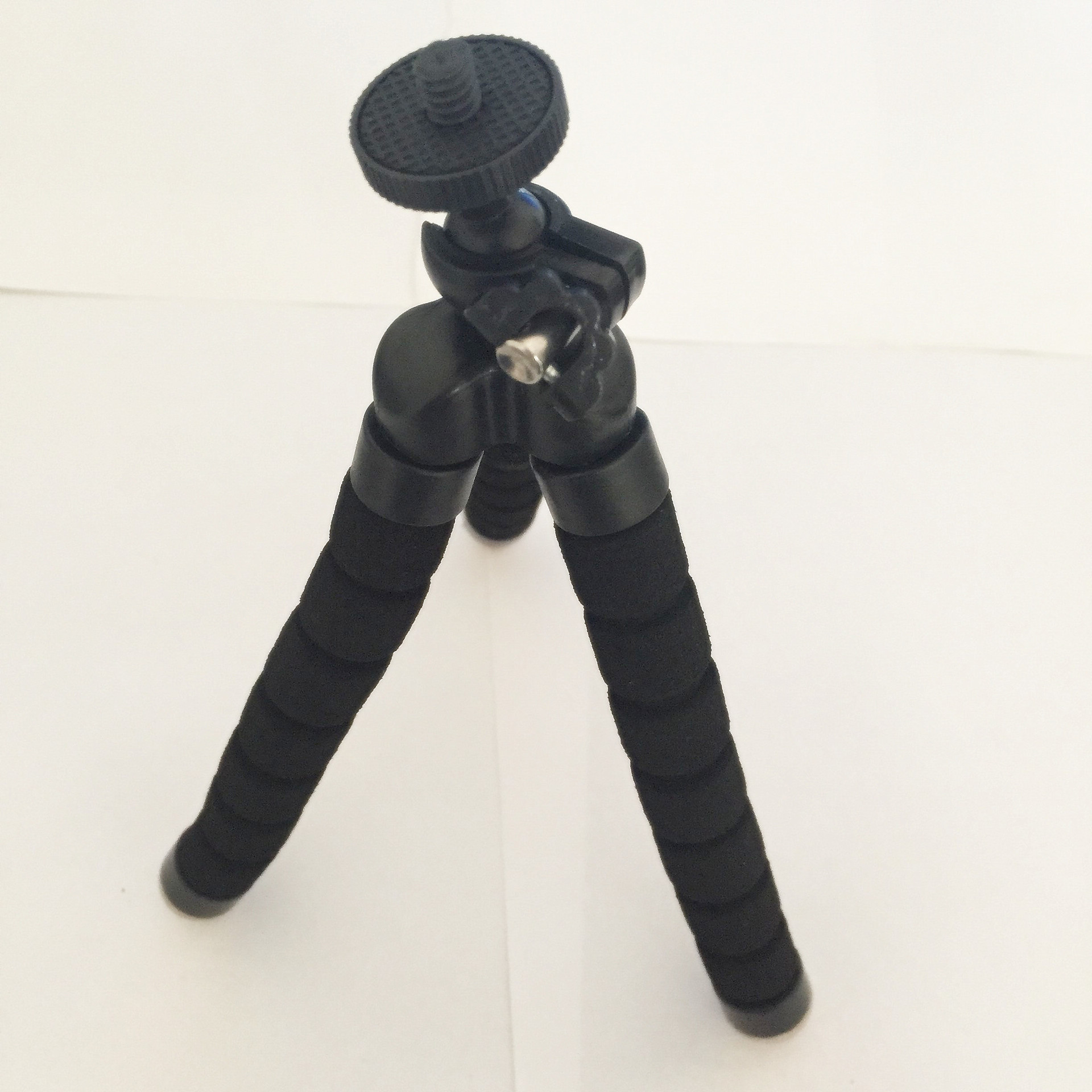 手机相机通用三脚架 海绵软柄三脚架 章鱼自拍桌面支架