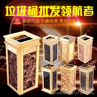 不锈钢垃圾桶酒店大堂立式带烟灰缸宾馆KTV大厅走廊电梯口灭烟桶