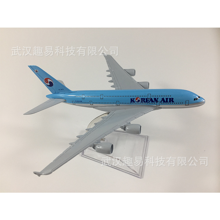 1:400 aviones de aviación civil modelo de aleación internacional Airbus modelo de avión de simulación oficina modelo de avión adornos