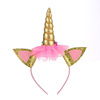 Children's cute headband, cartoon hairpins for princess, decorations, internet celebrity, unicorn