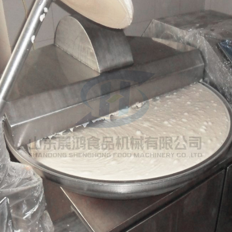 全自动不锈钢斩拌机 高速变频斩拌机 125L斩拌机 肉类斩拌机