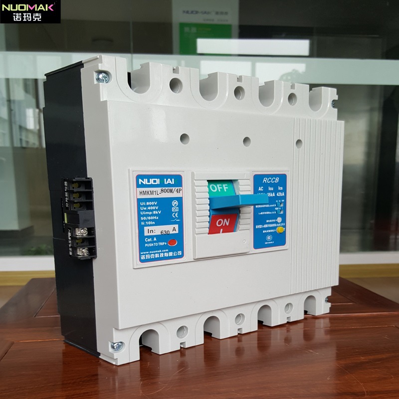 充电桩断路器 M1L-800M/4300塑壳漏电断路器 诺玛克电气
