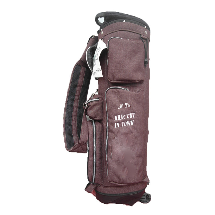 Venta caliente transfronteriza bolsa de golf bordado de gran capacidad bolsa de soporte de golf fuente de venta directa de fábrica a la imagen al por mayor