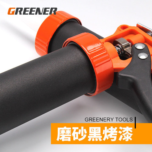 Green forest glass glue gun/beautiful seam glue gun tool structure glue gun manual glass gun glue gun pressure soft glue gun