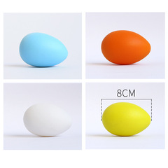 8cmdiy painted easter eggs simulation eggs duck eggs goose eggs children graffiti toys