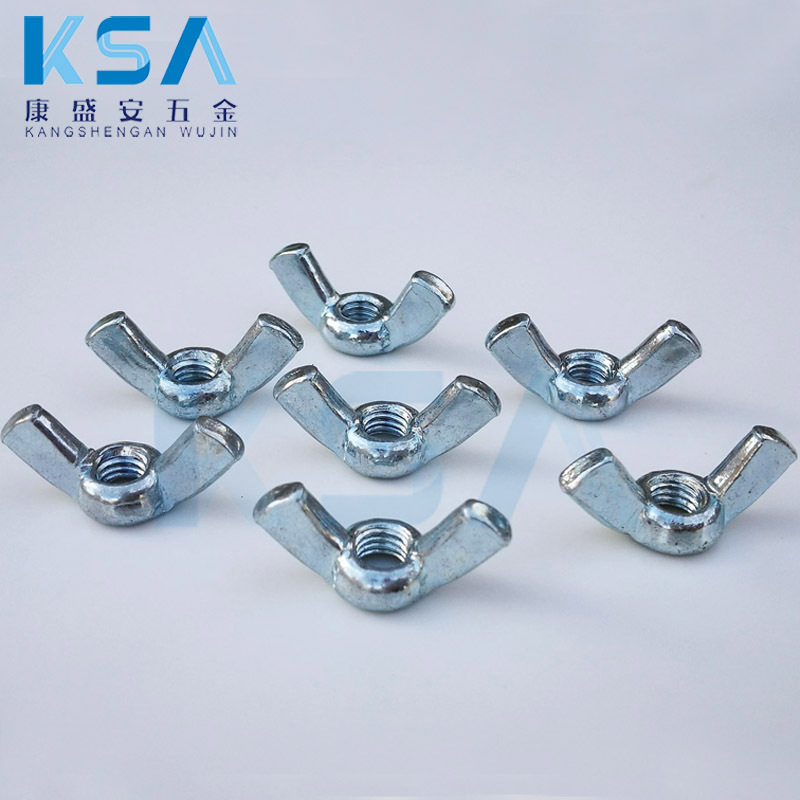 供应DIN314德标碟形螺母方翼蝴蝶螺母方手拧螺母羊角螺母元宝螺母