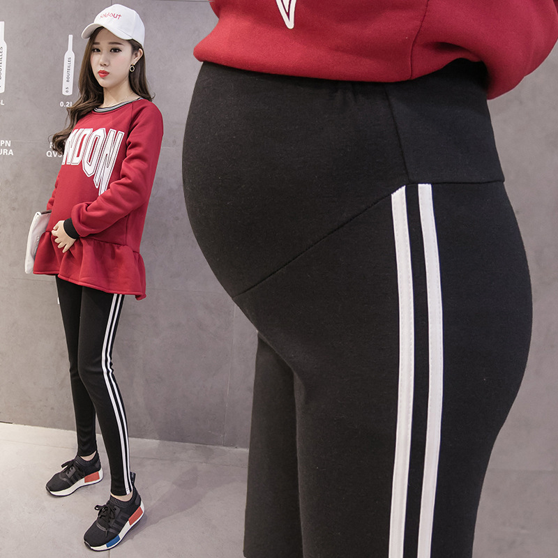 2024 Spring and Autumn Maternity Leggings Maternity Pants Maternity Wear Spring Pants Outerwear Belly Support Pants Long Pants 2024 Spring and Autumn Maternity Leggings Maternity Pants Maternity Wear Spring Pants Outerwear Belly Support Pants Long Pants