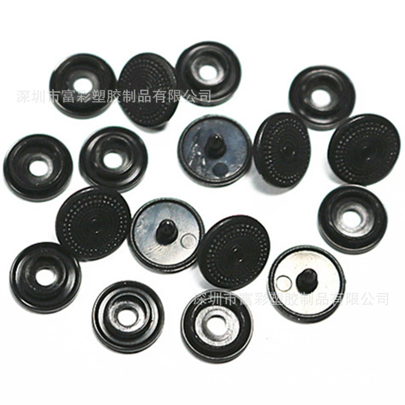 厂家直销 T3 长脚 婴童装 塑胶四合扣 可按要求开LOGO模具