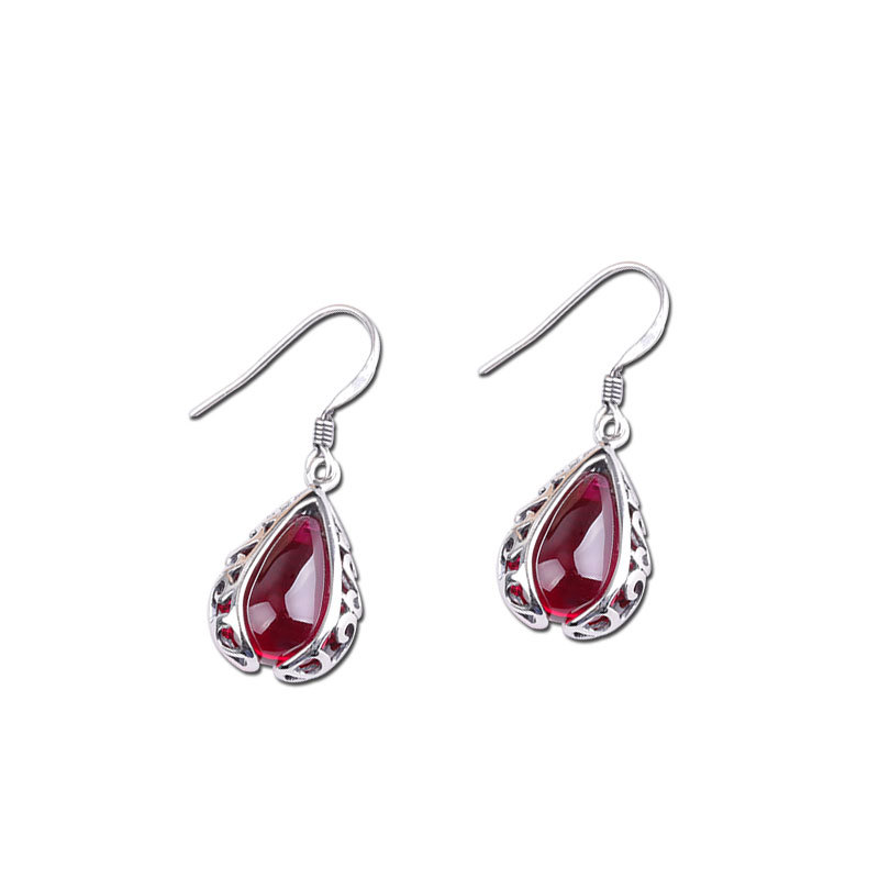 人品银品 Fashionable earrings handmade, silver 925 sample