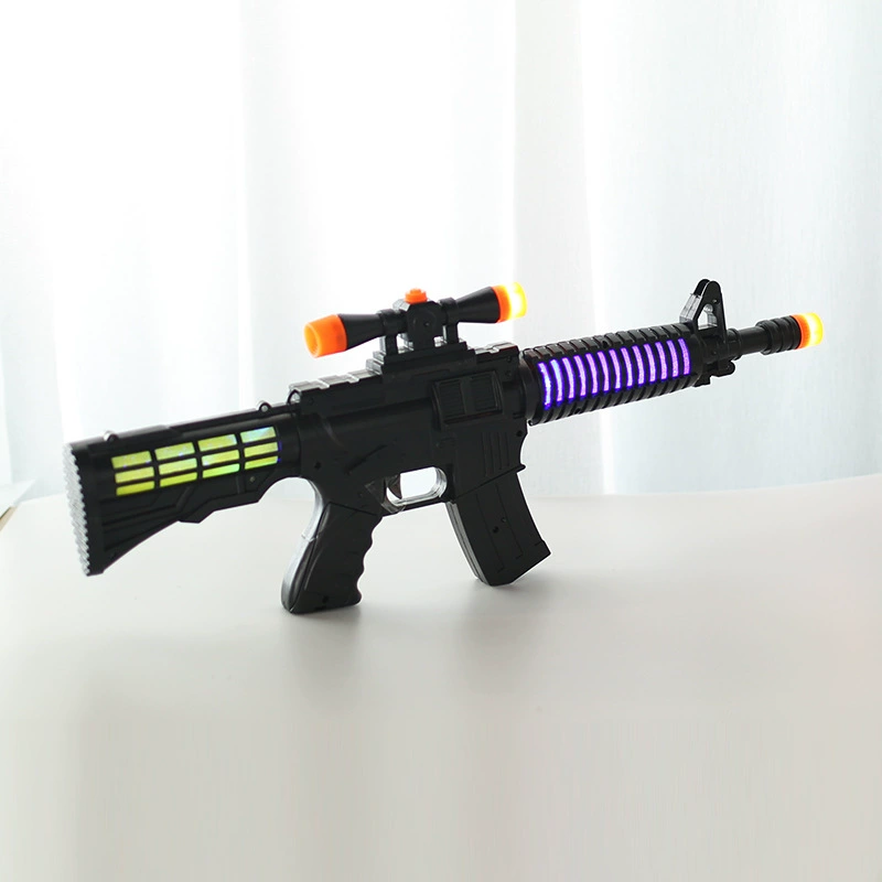 Электрот toy gun, music flashing submachine gun, wholesale