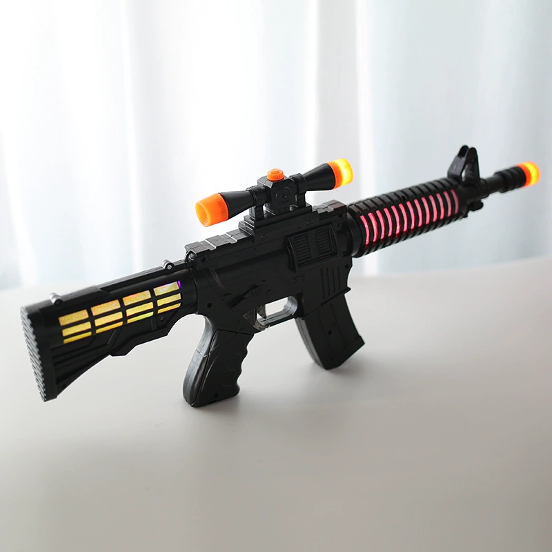 Электрот toy gun, music flashing submachine gun, wholesale