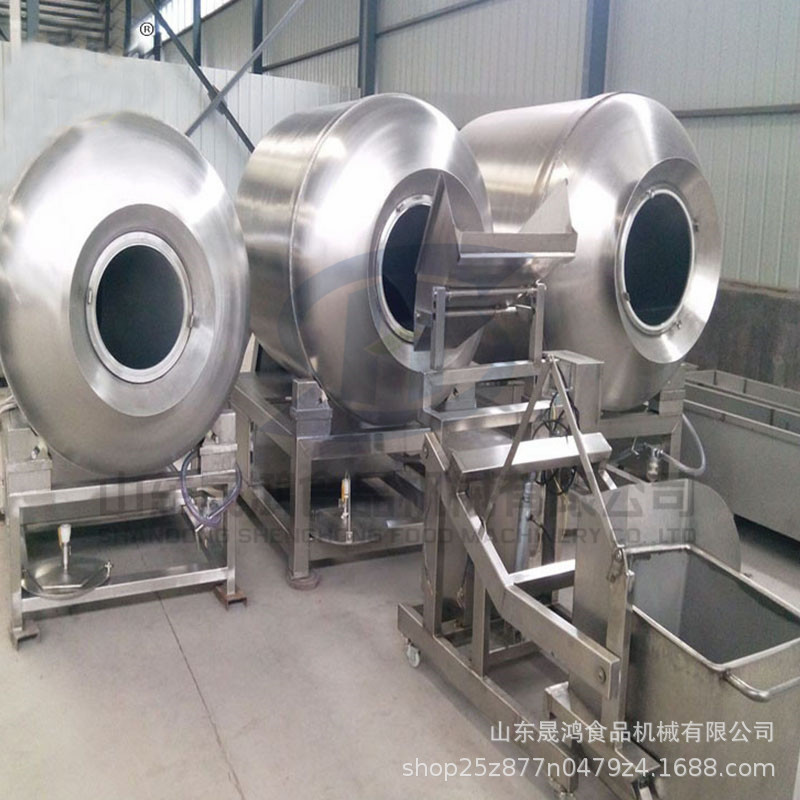 不锈钢真空滚揉机 肉类腌渍滚揉机 真空腌肉机 腊肉滚揉机