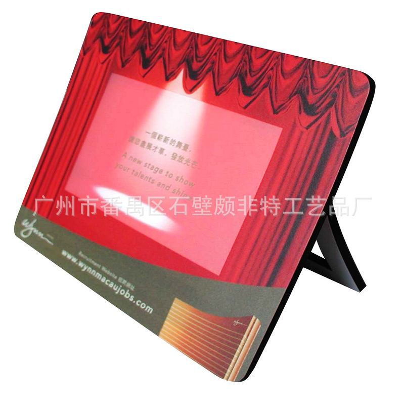 Creative Cardboard Painting Paper Photo Frame Works Display Cardboard Photo Frame Art Photo Frame Table Calligraphy Painting Production