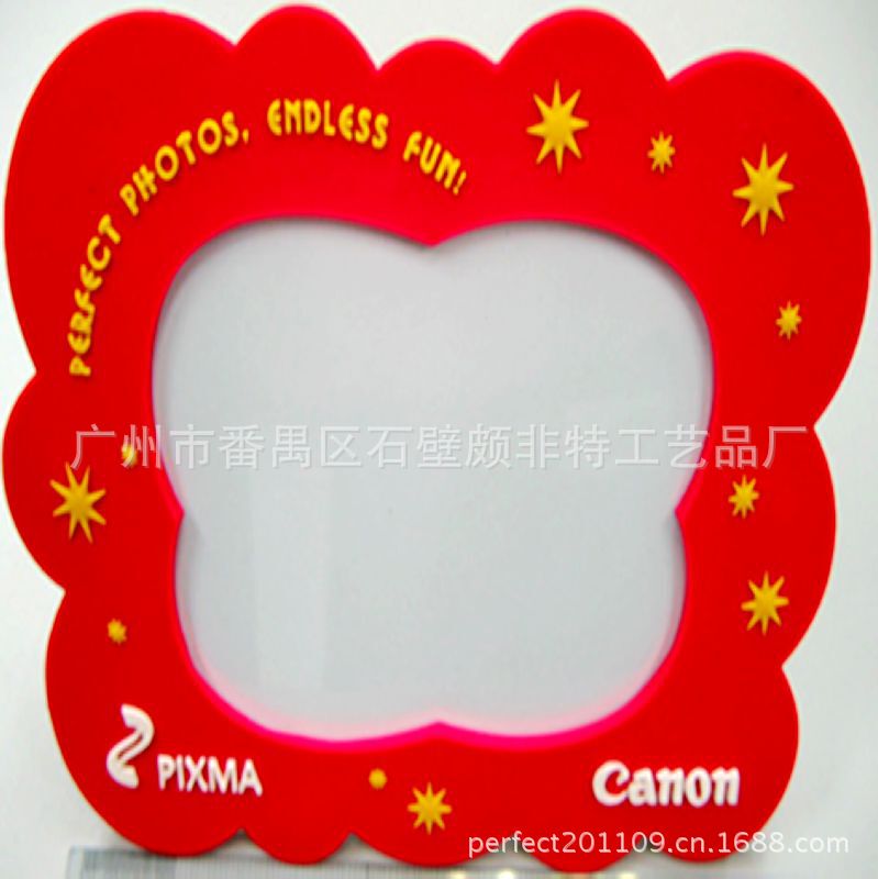 Three-Dimensional Table Red Paper Photo Frame Calligraphy Desktop Birthday Paper Photo Frame Souvenir Cardboard Photo Frame