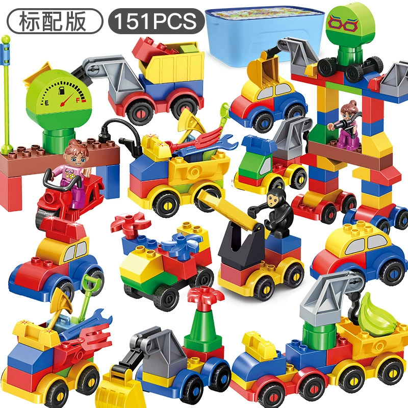 Конструктор, игрушка, транспорт для мальчиков, полиция, 6 лет