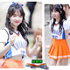 Cheerleading Costumes Twice Girl Group Same Style Party Performance Costumes Dance Costumes Cheerleading Annual Meeting Performance Costumes Set
