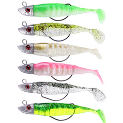 Weihé Fish Shaped Lead Head Soft Bait 9cm 15g 11cm 25g Lure Crankbaits T-tail Soft Bait Bionic Lure Wholesale