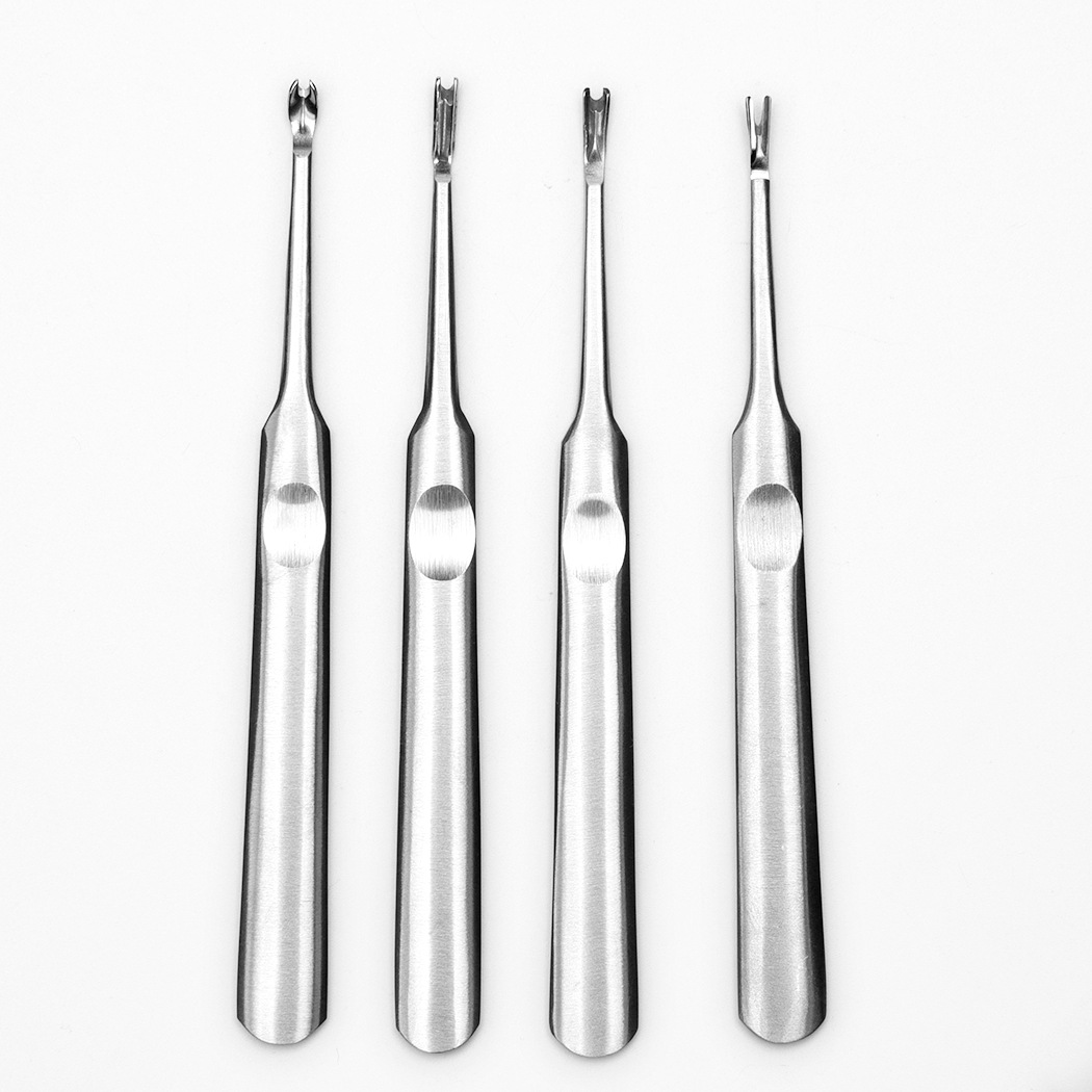 Exfoliating manicure tools set for manicure stainless steel