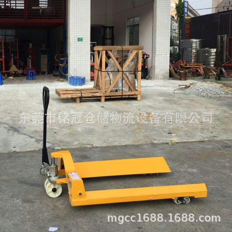 纸卷手动搬运车 纸筒叉车 盘头车 纸卷叉车 圆筒搬运车