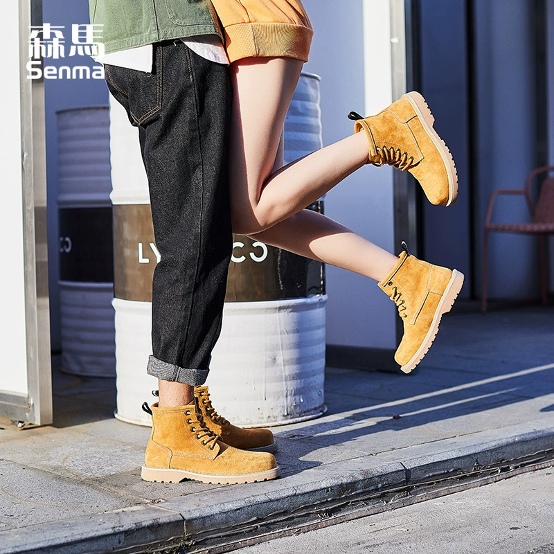 Semir, Martens, высокие полусапожки для любимых, корейский стиль